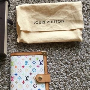 Authentic Louis Vuitton Multicolored Agenda PM